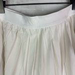 Lululemon Pleated High Rise Tennis Skort White Size 12 Photo 2