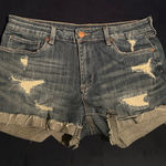 BLANK NYC  Denim Shorts Distressed Fulton Photo 0