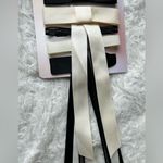 Happily Grey Black and Cream 6 Bow Clip Set Photo 5