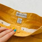 Anchor Blue Vintage 90s  Mustard Yellow High Waisted Denim Jean Shorts Photo 1