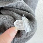 Banana Republic  Womens Italian Merino Textured Yarn Crewneck Grey Sweater Photo 2