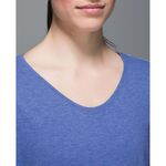 Lululemon  Weekend Long Sleeve Heathered Pipe Dream Blue Long Sleeve Shirt Size 4 Photo 5