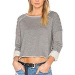 525 America Raw Edge Gray Sweatshirt - Size Medium Photo 0