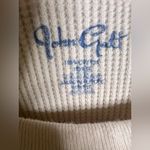 Brandy Melville  Cream Tori Basement Studio Thermal Long Sleeve Top Photo 4