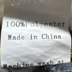 Arvil Hill Dalmatian Print Fleece Hoodie Zip Up Women's XL Black White Cozy Photo 3