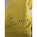 Free Country  Water Resistant Hooded Packable Rain Jacket Yellow Size Small Photo 7