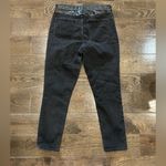 Abercrombie & Fitch  Black Leather-Trimmed Pants Photo 1