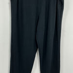 Jessica Simpson Womans  Pull On Casual Capri Pants Large Navy Photo 0