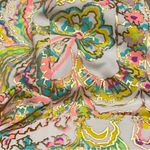 Victoria's Secret Victoria’s Secret Gold Metallic Paisley Bikini Top Photo 4