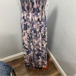 Kay Unger New York Size 2 Purple Floral Luisa Pleated Gown Dress Formal Wedding Pink Photo 5