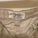 We The Free NWOT WE THE FREE Tan Distressed Knee Straight Jeans sz 28 Photo 4