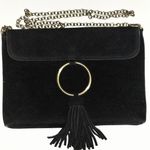 Francesca's Black Clutch Purse Photo 0