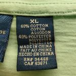 Caribbean Joe  Women Size XL Green Colorful Anchor Beach Short Sleeve Graphic Tee Photo 4