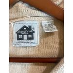 STORYBOOK KNITS Vintage 90s Flower Cardigan Sweater Size 2X Ramie GRANNY COTTAGE Gray Photo 3