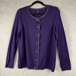 Talbots Womens 1X Merino Wool Base Layer Fringe Pearl Snap Whimsigoth Fairy Boho Photo 0