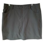 Eddie Bauer  skort Gray size 8 women's Photo 0