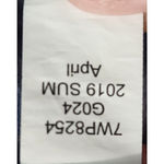 Lucky Brand  Womens S/P Paisley Print Short Sleeve Scoop Neck T Shirt Top Blue Photo 7