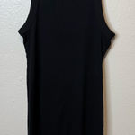 Aerie Black Ribbed Tank Dress Size Extra Large XL Photo 0