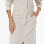 Young Fabulous and Broke NWT  Benton cream denim dress size small Photo 0