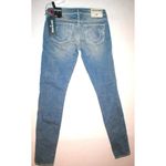 True Religion New $329 Womens Brand Jeans NWT Casey Super T Skinny USA Blue 26 Photo 2
