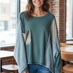 POL Women's Stitch Block Pocket Top Photo 0