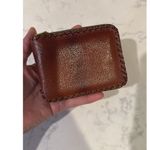 Vintage Zippered Wallet with Studded Saddle Design unisex western NFR horse Brown Photo 6