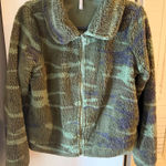 Z Supply  Sherpa Camo Fleece Pile Teddy Jacket. size Small! Photo 0