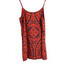 Nike  Womens Recreation Club Dress Red Blue Print Stretchy Knit Patterned XL Photo 3