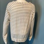 Splendid  White & Gray Stripe Pajama Loungewear Set Photo 3