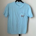 Vineyard Vines  Graphic Whale Printed Blue T-Shirt Size XS Photo 0
