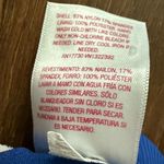 Xhilaration  Junior’s Blue Ribbed Triangle Bikini Top Photo 5