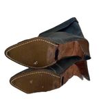 Zodiac  USA Vintage Leather Cowboy Boots 8.5 Photo 5