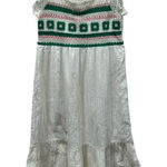 Urban Revivo White Boho Crochet Dress size 4 Photo 0