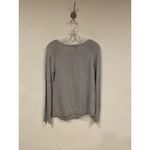 Talbots  Sweater Womens Medium Gray Dalmatian Dog Graphic Crewneck Pullover Photo 3