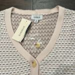 Evereve NWT  Short Puff Sleeve Cade Cardigan Sz M Photo 4