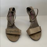 Giorgio Armani  metallic dress sandals shoes size 36 6 Italy  RARE HTF Designer Photo 1