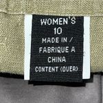 Patagonia Vintage  100% Hemp Woven Shorts Womens Size 10 Tan 4" Outdoors Hiking Photo 8