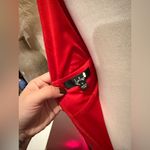 Lulus  Women's Red Heavenly Hues Magenta Maxi Dress Size Small V Neck Sleeveless Photo 8