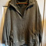 American Eagle  Outfitters Off-the-Shoulder Gray Sweater Photo 0