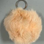 Poof! Orange Pastel Fur Furry Fuzzy Pom-Pom Key-Chain Key-Ring Key-Clip Fashion Accessory π°β¨ Photo 0