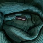 Cable & Gauge  Turtleneck Button‎ Back Sweater Hunter Green Women's XL Photo 4