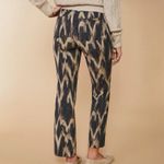 Spartina 449  Maren Kick Flare Pull-On Pant Botanic Garden Ikat Dot‎ Sz S NWT Photo 2