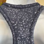 Lululemon Ebb to Street Cropped Racerback Tank Top Size 2 Speckled Blue Gym Yoga Photo 4