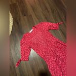 AUGUSTE Daphne Tie Sleeve Dress boho REVOLVE floral classic casual winter $248 Red Size 6 Photo 8