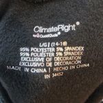 Cuddl Duds Climateright by Velour pocket Pants Women’s Black Polyester Blend sz L Photo 5