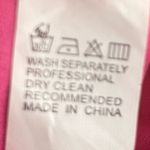 Beautiful L Barbie Look Vibrant Pink Sequins Wide Leg Stretch Pants Size L Photo 4