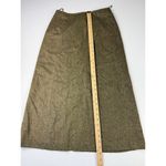 Banana Republic ‎ Suit Wool Blazer & Long Skirt Set Green Size XS Top 4 Skirt Photo 7