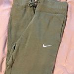 Nike  Olive Green Joggers Photo 0