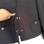 ZARA Black Tailored Blazer with Cropped Silhouette Sz XS Lined Photo 5