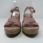 Ted Baker London Taymie Espadrille Wedge Sandals Women's 38 US 7.5 Pink NWOB Photo 3